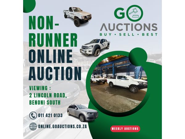 Online Non-Runner & Runner Auction 22 - 24 Nov